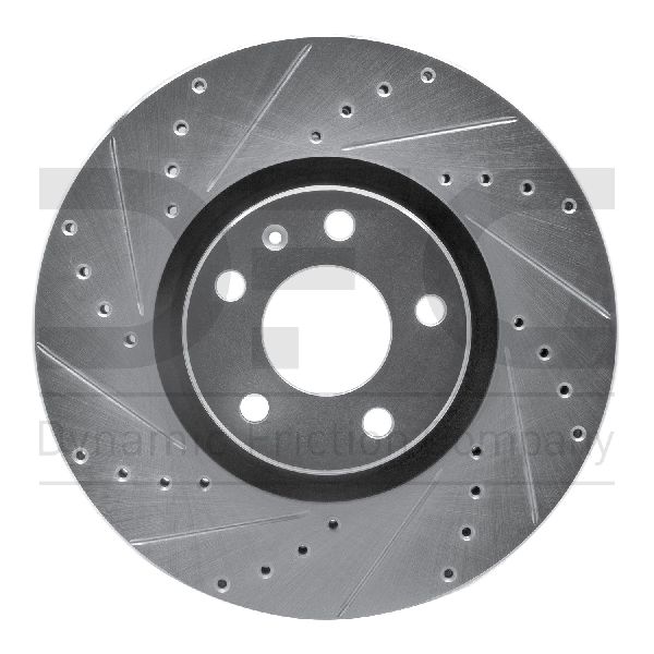 2005-2008 Audi A6 Quattro Disc Brake Rotor - Front Left (Dynamic Friction)