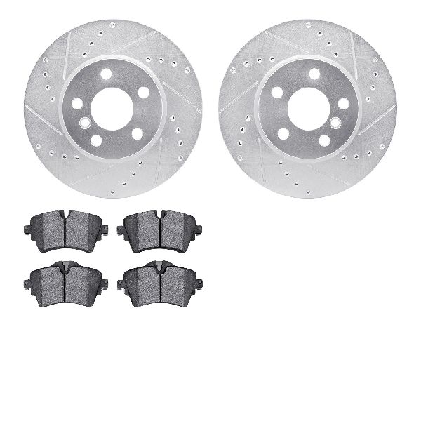 2016-2019 Mini Cooper Clubman Disc Brake Kit - Front (Dynamic Friction)