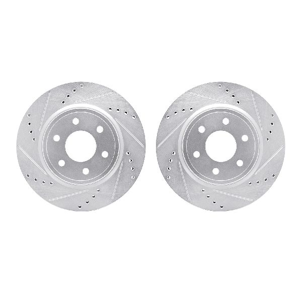 2005-2015 Nissan Xterra Disc Brake Rotor Set - Front (Dynamic Friction)