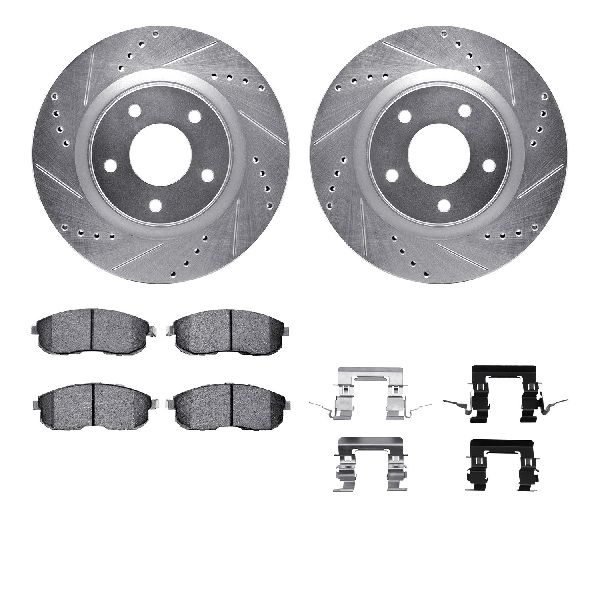 2011-2017 Nissan Juke Disc Brake Kit - Front (Dynamic Friction)