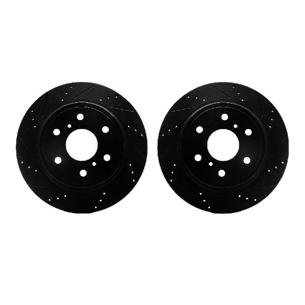 2007-2013 Chevrolet Avalanche Disc Brake Rotor Set - Rear (Dynamic Friction)