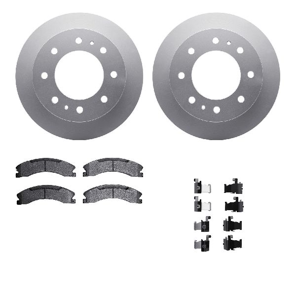 2011-2019 GMC Sierra 2500 HD Disc Brake Kit - Rear (Dynamic Friction)