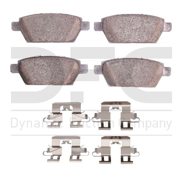 2006-2013 Mazda 6 Disc Brake Pad Set - Rear (Dynamic Friction)