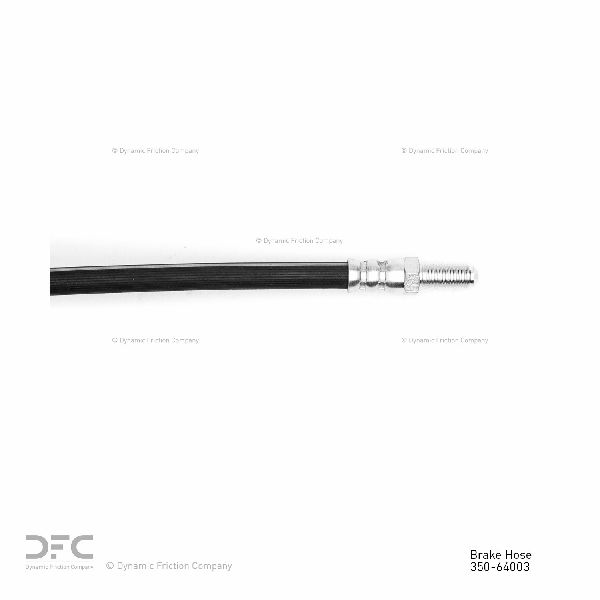1962-1980 MG MGB Brake Hydraulic Hose - Rear (Dynamic Friction)