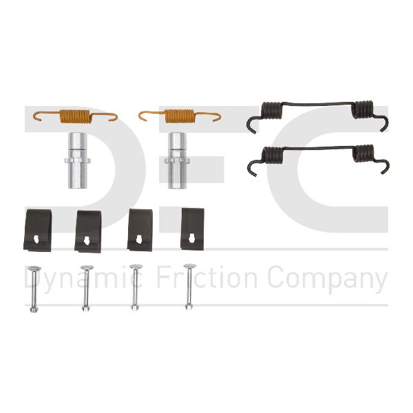 2016-2021 Hyundai Tucson Parking Brake Hardware Kit - Rear (Dynamic Friction)