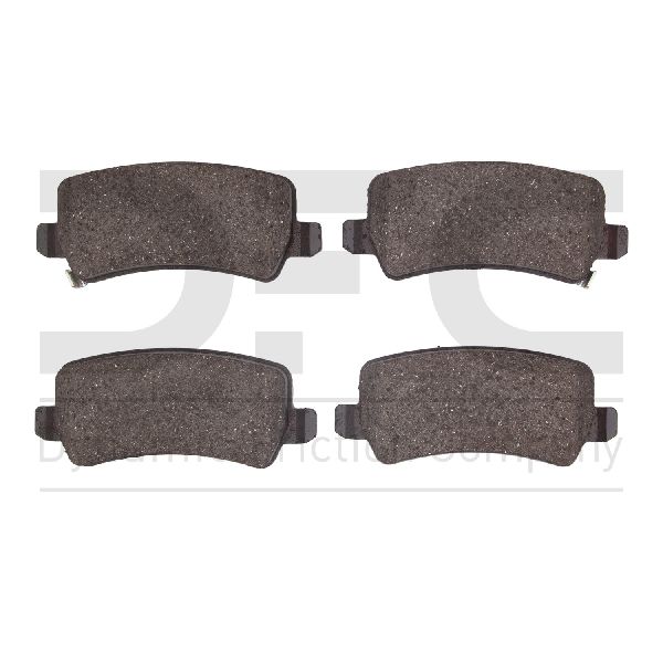 2016-2017 Hyundai Azera Disc Brake Pad Set - Rear (Dynamic Friction)