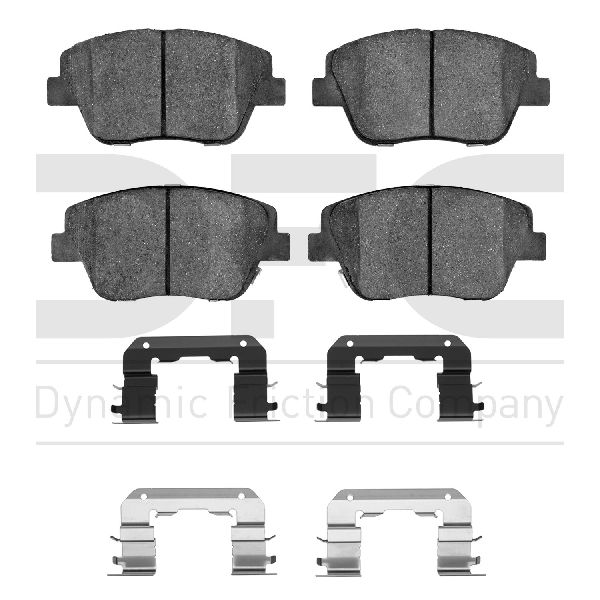 2011-2016 Kia Optima Disc Brake Pad Set - Front (Dynamic Friction)