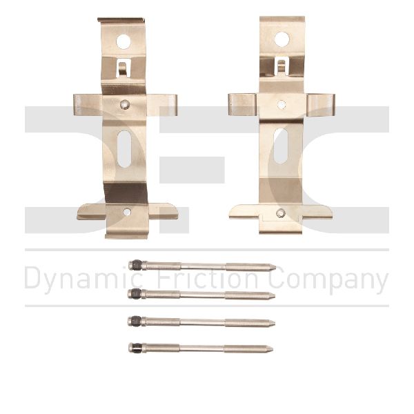 2023-2024 Maserati Grecale Disc Brake Hardware Kit - Front (Dynamic Friction)