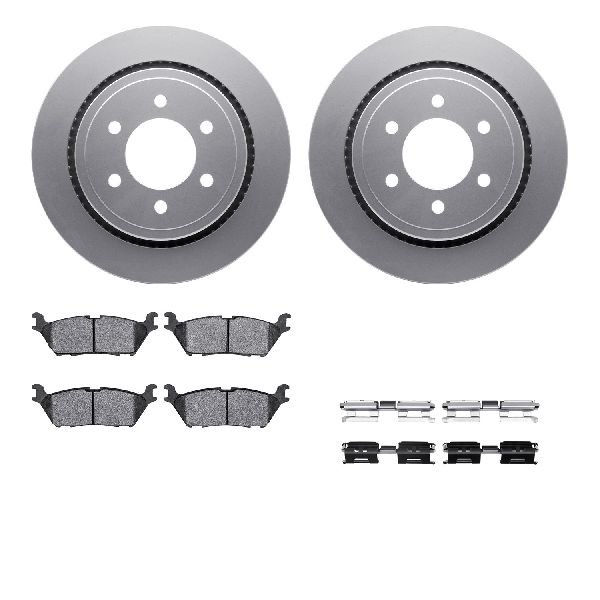 2015-2017 Ford F-150 Disc Brake Kit - Rear (Dynamic Friction)