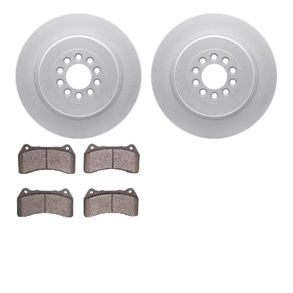 2003-2005 Jaguar S-Type Disc Brake Kit - Front (Dynamic Friction)