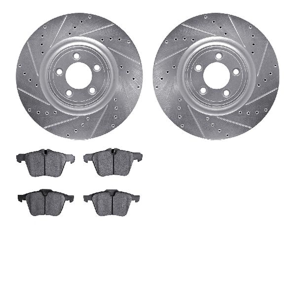 2014-2021 Jaguar F-Type Disc Brake Kit - Front (Dynamic Friction)