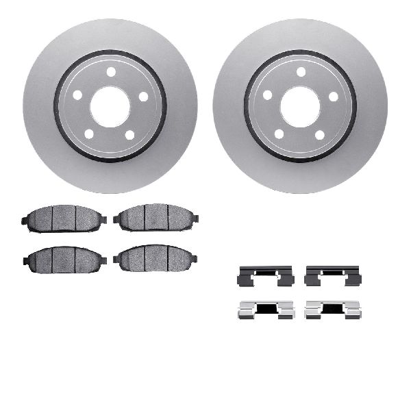 2006-2010 Jeep Commander Disc Brake Kit - Front (Dynamic Friction)