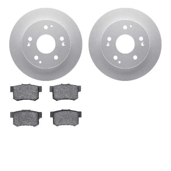 2002-2006 Acura RSX Disc Brake Kit - Rear (Dynamic Friction)