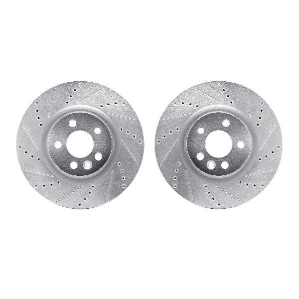 2018-2019 Jaguar E-Pace Disc Brake Rotor Set - Front (Dynamic Friction)