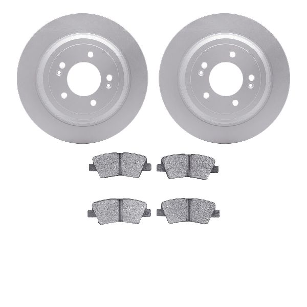 2019-2021 Hyundai Tucson Disc Brake Kit - Rear (Dynamic Friction)