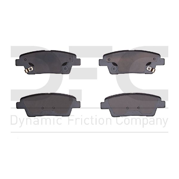 2017 Genesis G80 Disc Brake Pad Set - Rear (Dynamic Friction)