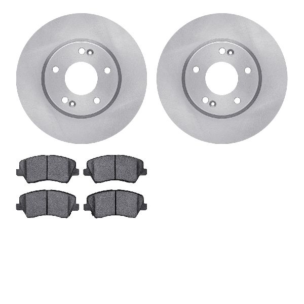 2017-2018 Kia Forte5 Disc Brake Kit - Front (Dynamic Friction)