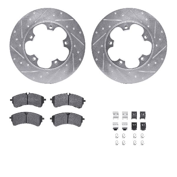 2020 Ford Transit-150 Disc Brake Kit - Rear (Dynamic Friction)