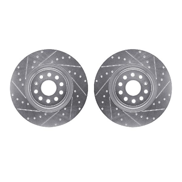 2012-2016 Volkswagen CC Disc Brake Rotor Set - Front (Dynamic Friction)