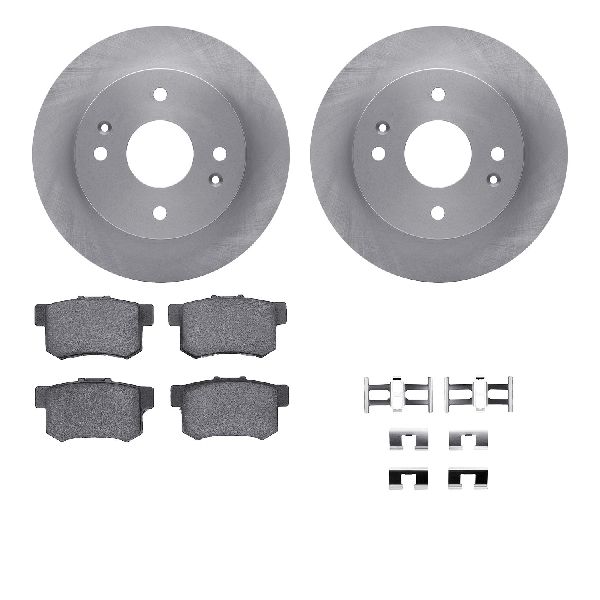 1992-1994 Acura Vigor Disc Brake Kit - Rear (Dynamic Friction)