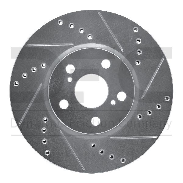 2008-2014 Scion xD Disc Brake Rotor - Front Right (Dynamic Friction)