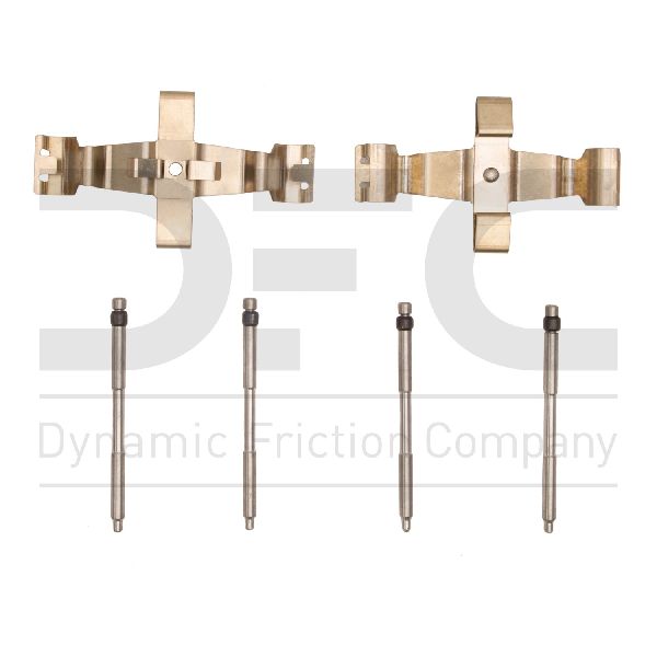 2017-2020 Porsche Macan Disc Brake Hardware Kit - Front (Dynamic Friction)