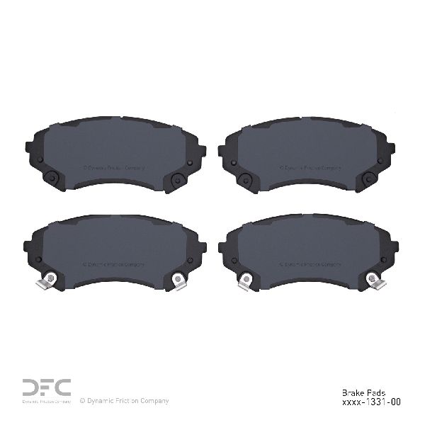 2008-2014 Cadillac CTS Disc Brake Pad Set - Front (Dynamic Friction)
