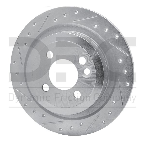 2009-2014 Mini Cooper Disc Brake Rotor - Rear Left (Dynamic Friction)
