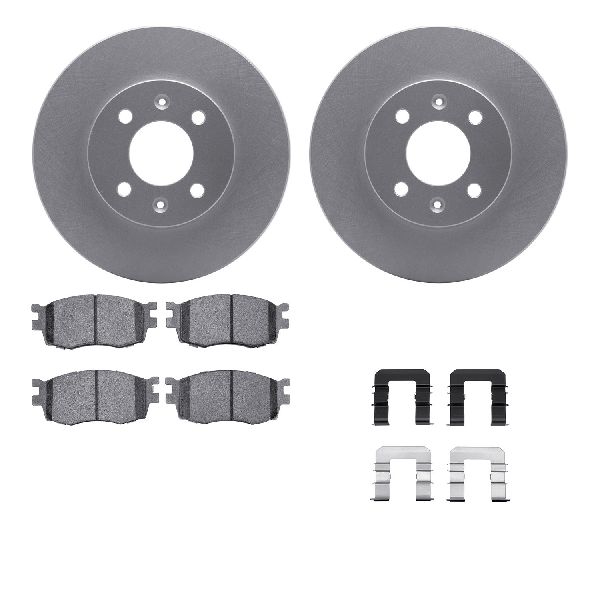 2006-2011 Hyundai Accent Disc Brake Kit - Front (Dynamic Friction)