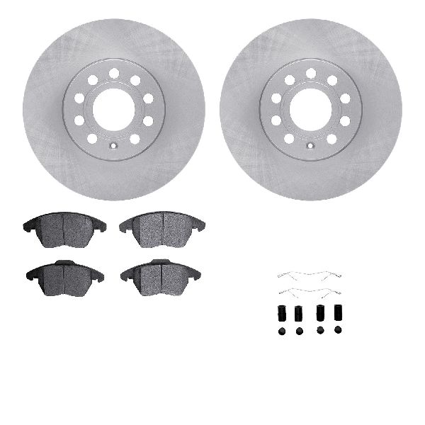 2010-2013 Audi A3 Disc Brake Kit - Front (Dynamic Friction)