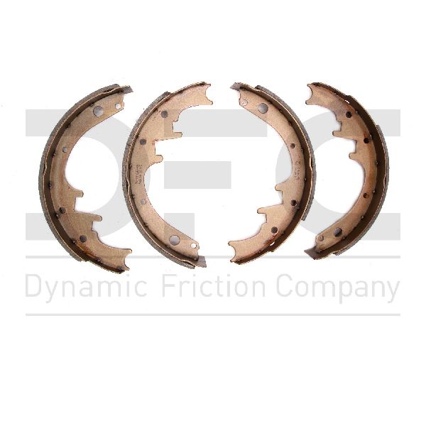 1984-1989 Jeep Cherokee Drum Brake Shoe Set - Rear (Dynamic Friction)