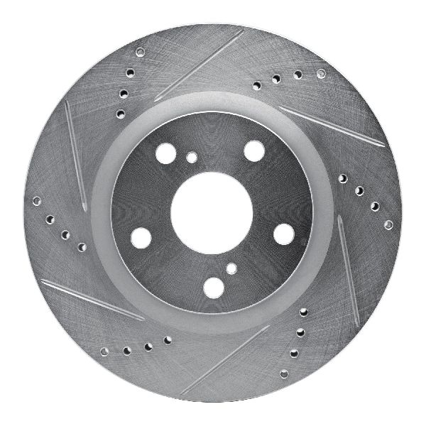 2015-2025 Ford Mustang Disc Brake Rotor - Front Left (Dynamic Friction)