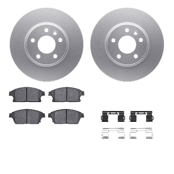 2012-2014 Chevrolet Orlando Disc Brake Kit - Front (Dynamic Friction)