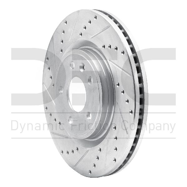 2011-2019 Ford Flex Disc Brake Rotor - Front Left (Dynamic Friction)