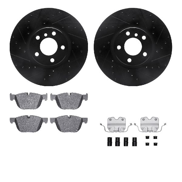 2008-2010 BMW X6 Disc Brake Kit - Front (Dynamic Friction)