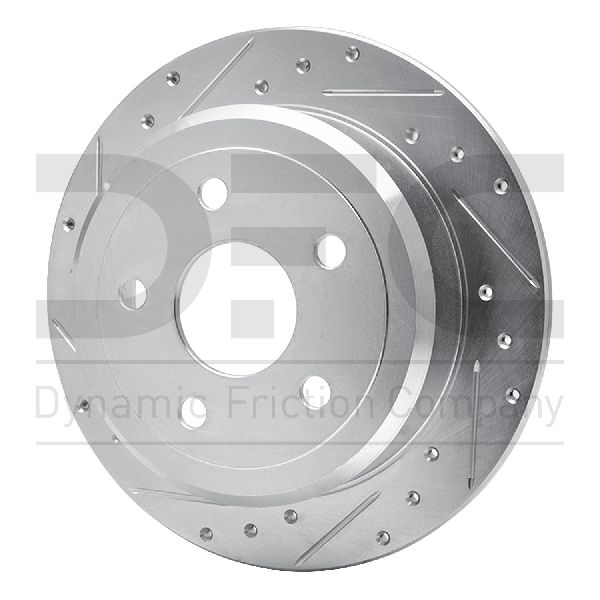 2007-2018 Jeep Wrangler Disc Brake Rotor - Rear Left (Dynamic Friction)