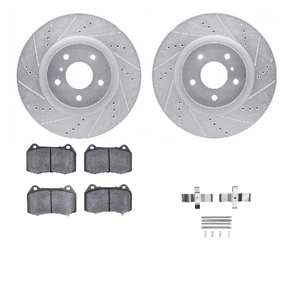 2003-2008 Nissan 350Z Disc Brake Kit - Front (Dynamic Friction)