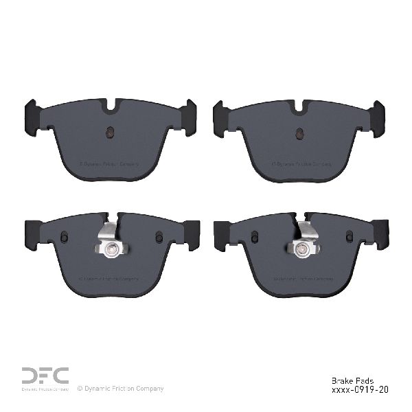 2010-2019 BMW X6 Disc Brake Pad Set - Rear (Dynamic Friction)