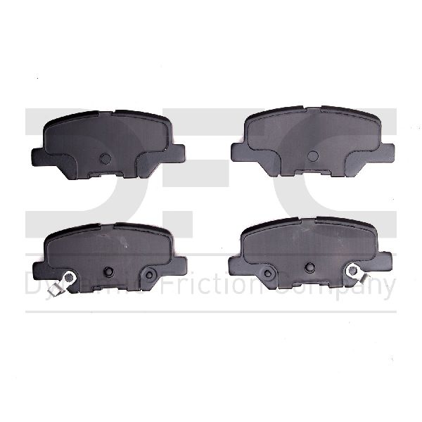 2014-2018 Mazda 3 Disc Brake Pad Set - Rear (Dynamic Friction)
