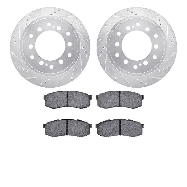 2010-2014 Toyota FJ Cruiser Disc Brake Kit - Rear (Dynamic Friction)
