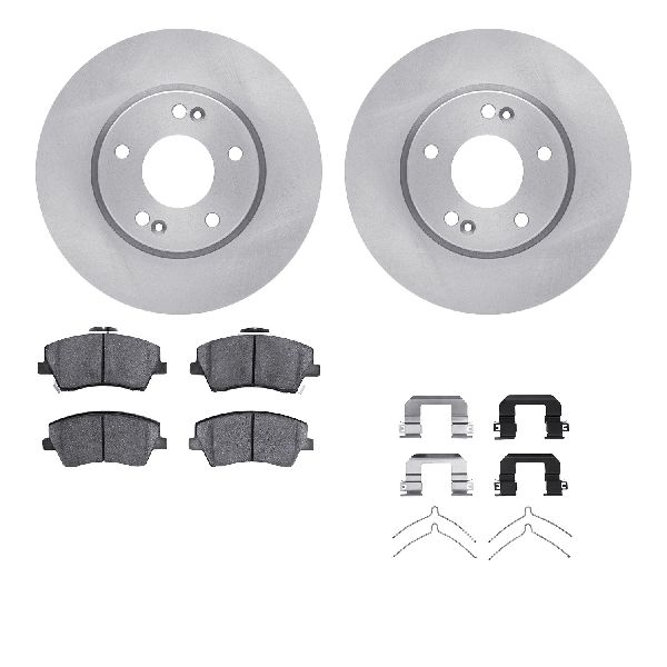 2017-2020 Hyundai Elantra Disc Brake Kit - Front (Dynamic Friction)