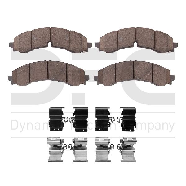 2020-2025 GMC Sierra 2500 HD Disc Brake Pad Set - Front or Rear (Dynamic Friction)