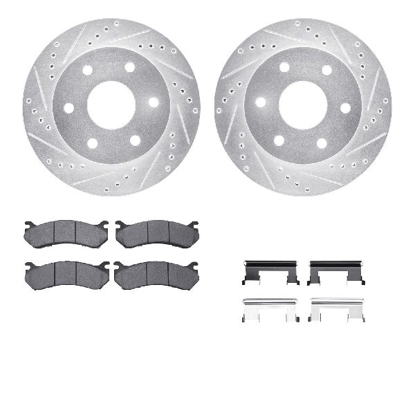 2003-2005 Chevrolet Express 2500 Disc Brake Kit - Front (Dynamic Friction)