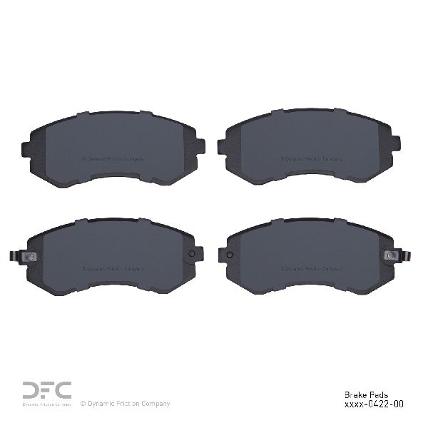1989-1996 Nissan 240SX Disc Brake Pad Set - Front (Dynamic Friction)