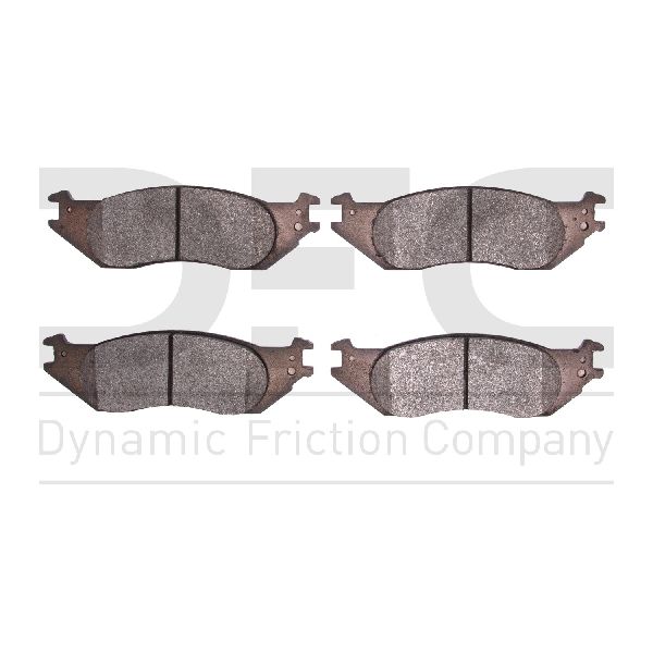 2004-2006 Ford E-150 Disc Brake Pad Set - Front (Dynamic Friction)