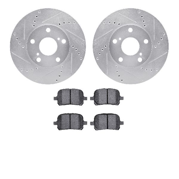 1997-2001 Lexus ES300 Disc Brake Kit - Front (Dynamic Friction)