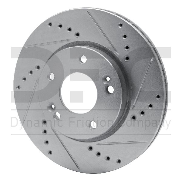 2012-2021 Hyundai Veloster Disc Brake Rotor - Front Right (Dynamic Friction)