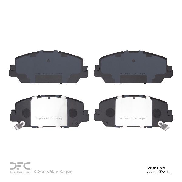 2023-2025 Honda HR-V Disc Brake Pad Set - Front (Dynamic Friction)