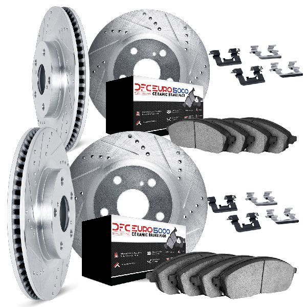 2009-2018 BMW X5 Disc Brake Kit - Front and Rear (Dynamic Friction)
