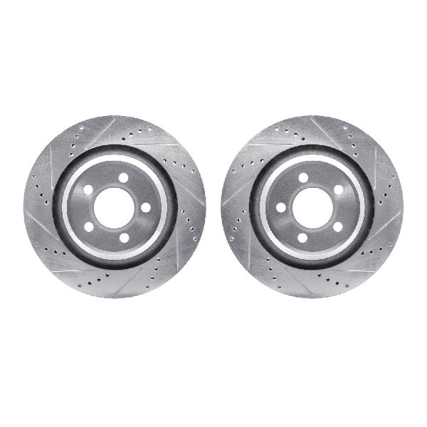 2005-2014 Chrysler 300 Disc Brake Rotor Set - Rear (Dynamic Friction)